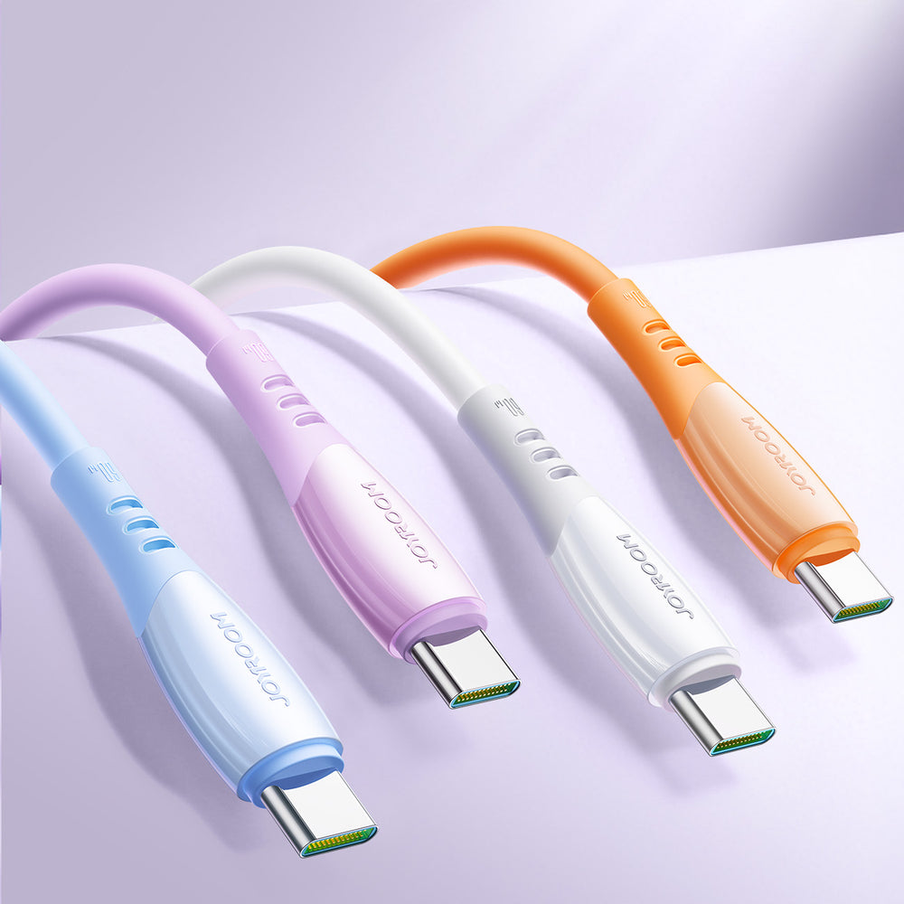 Joyroom S-A59 Vibrant Series 60W USB-C - USB-C Cable 1.2m - Purple_7