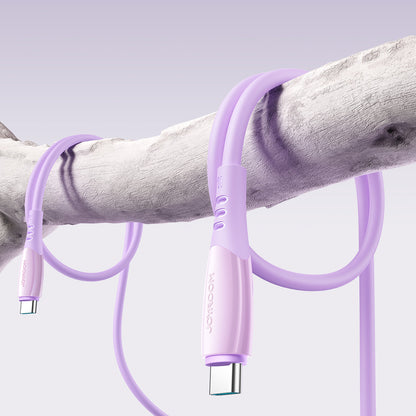 Joyroom S-A59 Vibrant Series 60W USB-C - USB-C Cable 1.2m - Purple_8