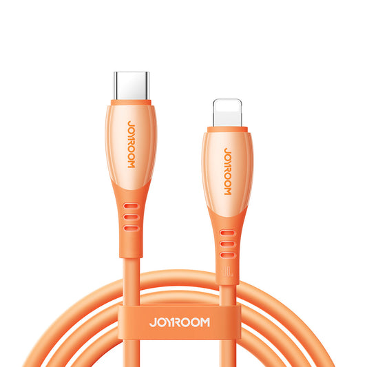 Joyroom S-A59 Vibrant Series 30W USB-C - Lightning cable 1.2m - orange_0