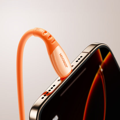 Joyroom S-A59 Vibrant Series 30W USB-C - Lightning cable 1.2m - orange_6