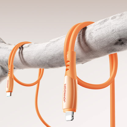 Joyroom S-A59 Vibrant Series 30W USB-C - Lightning cable 1.2m - orange_7