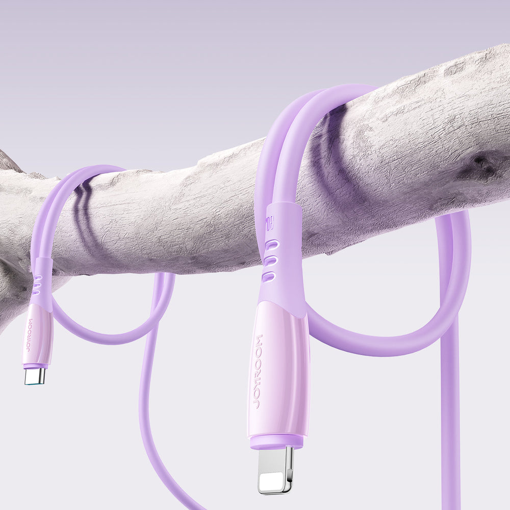 Joyroom S-A59 Vibrant Series 30W USB-C - Lightning cable 1.2m - purple_8