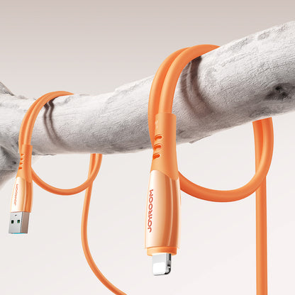 Joyroom S-A59 Vibrant Series 3A USB-A - Lightning cable 1.2m - orange_10