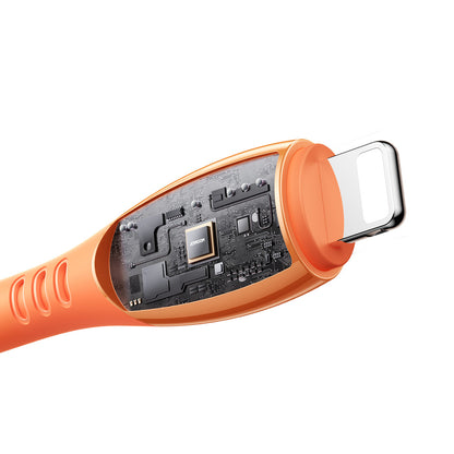 Joyroom S-A59 Vibrant Series 3A USB-A - Lightning cable 1.2m - orange_3