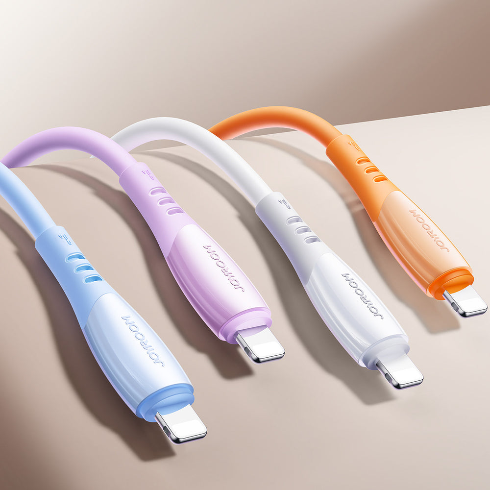 Joyroom S-A59 Vibrant Series 3A USB-A - Lightning cable 1.2m - orange_8