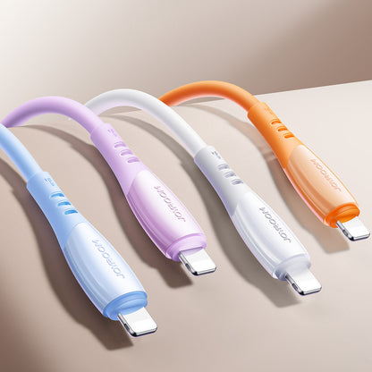 Joyroom S-A59 Vibrant Series 3A USB-A - Lightning cable 1.2m - orange_8