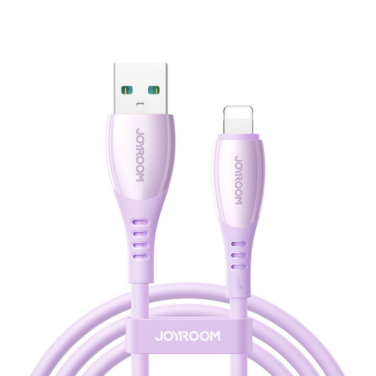 Joyroom S-A59 Vibrant Series 3A USB-A - Lightning cable 1.2m - purple_0