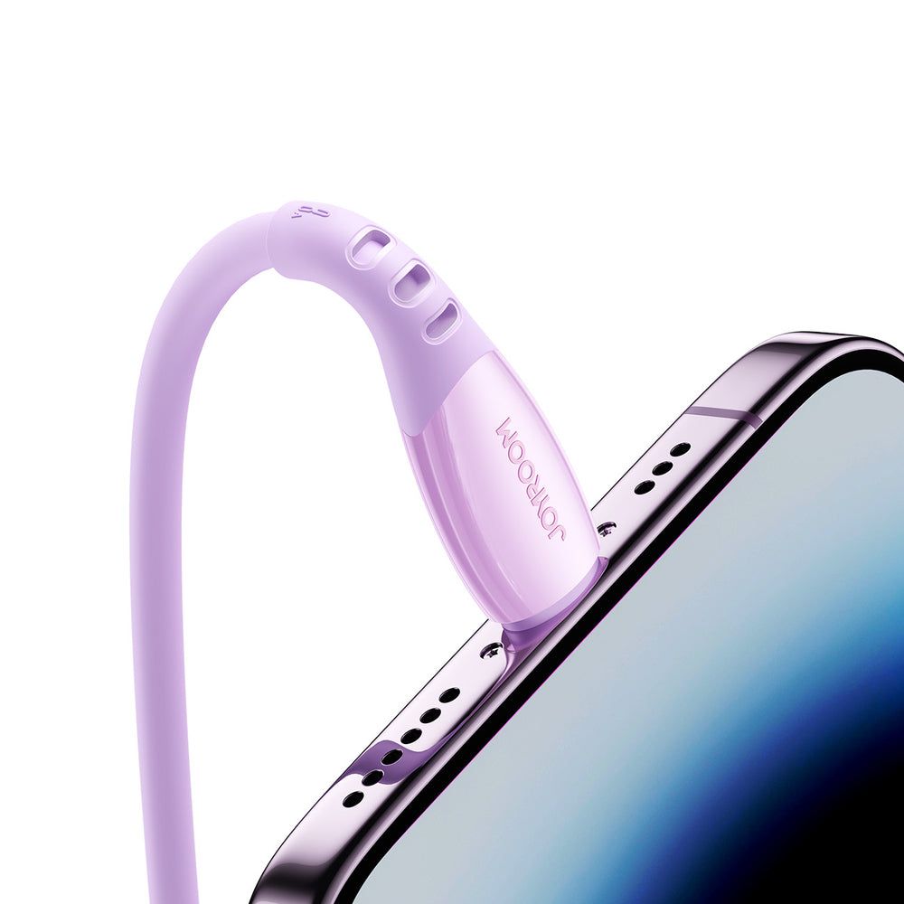 Joyroom S-A59 Vibrant Series 3A USB-A - Lightning cable 1.2m - purple_5