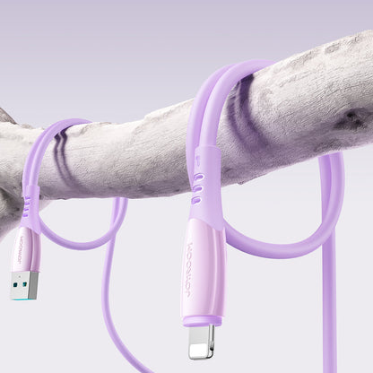 Joyroom S-A59 Vibrant Series 3A USB-A - Lightning cable 1.2m - purple_8