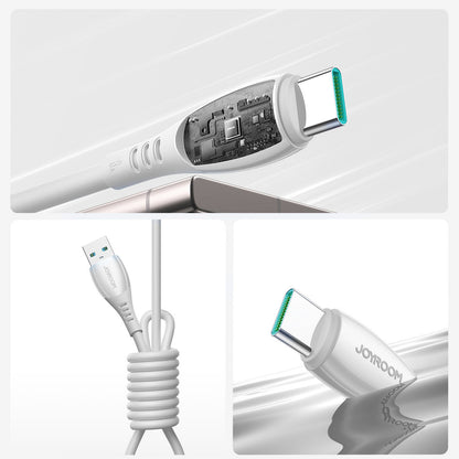 Joyroom S-A59 Vibrant Series 3A USB-A - USB-C cable 1.2m - white_9