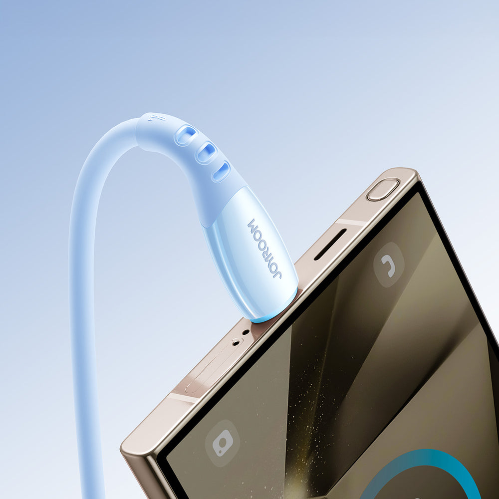 Joyroom S-A59 Vibrant Series 3A USB-A - USB-C cable 1.2m - blue_9