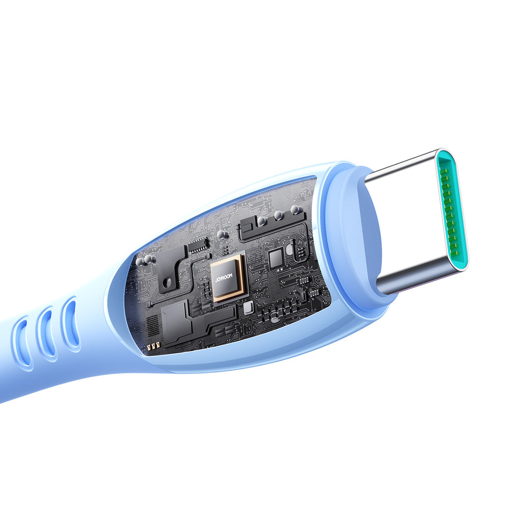Joyroom S-A59 Vibrant Series 3A USB-A - USB-C cable 1.2m - blue_3