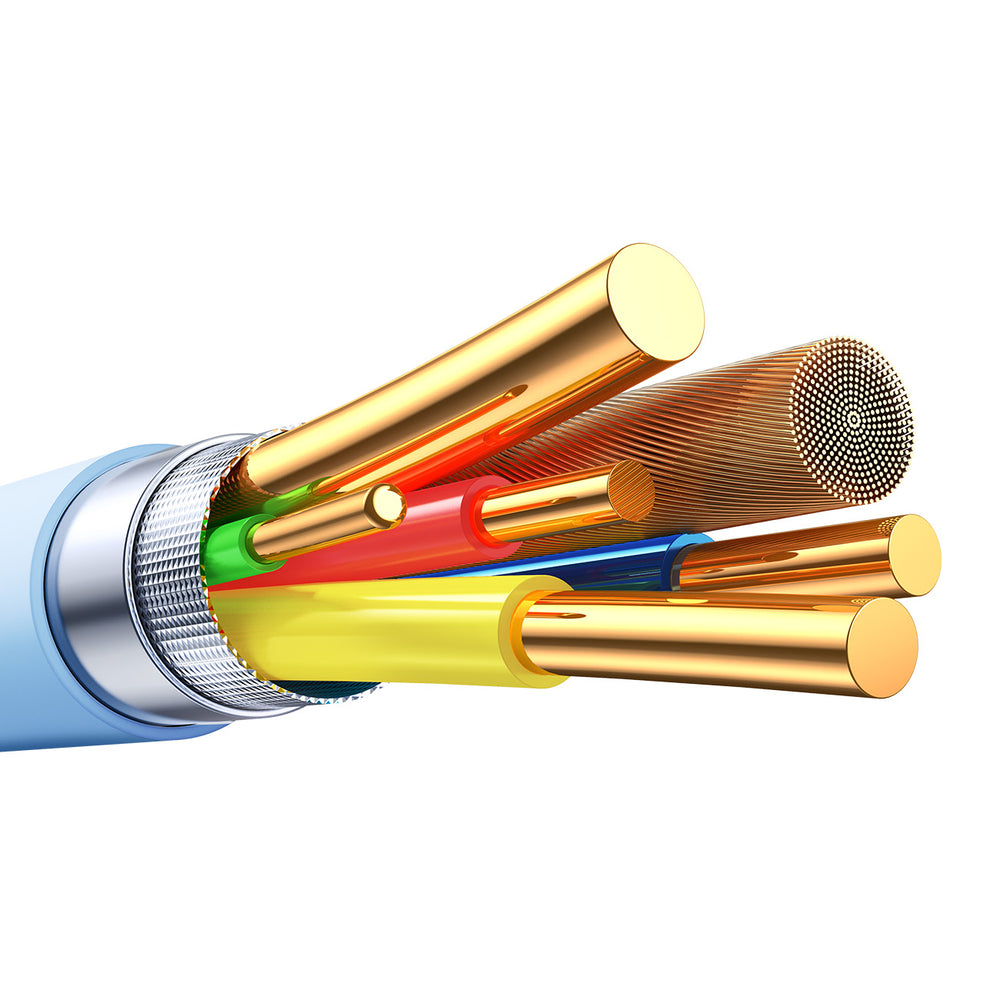 Joyroom S-A59 Vibrant Series 3A USB-A - USB-C cable 1.2m - blue_4
