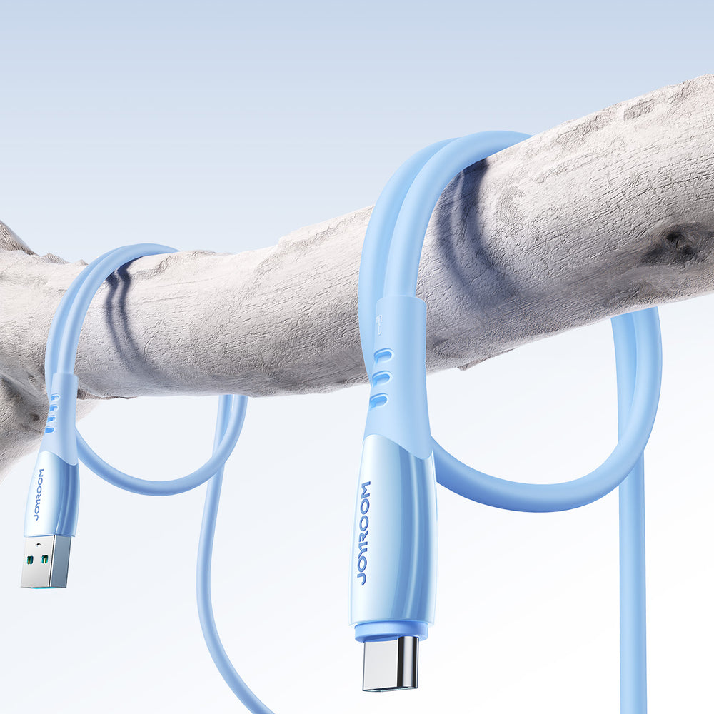 Joyroom S-A59 Vibrant Series 3A USB-A - USB-C cable 1.2m - blue_8