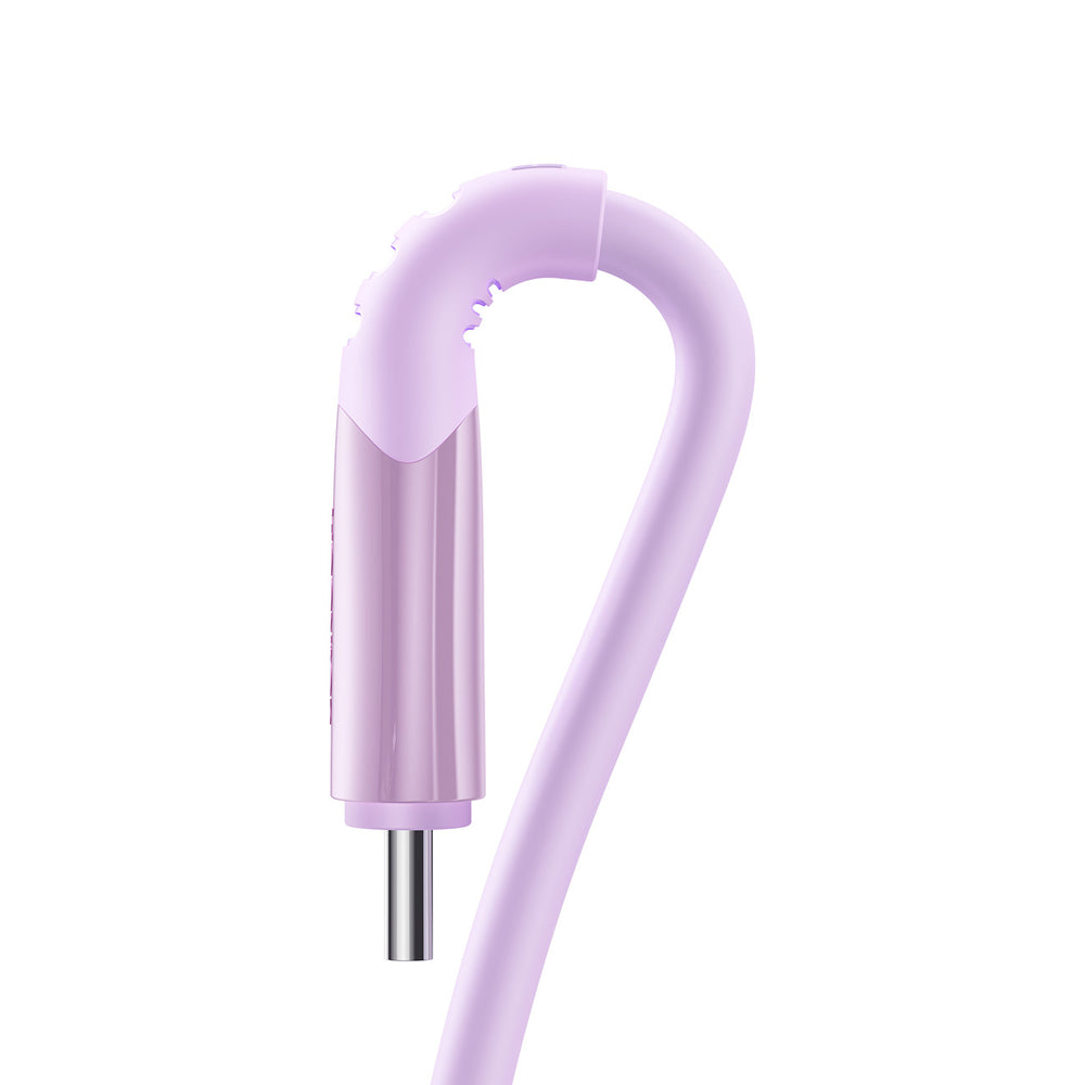 Joyroom S-A59 Vibrant Series 3A USB-A - USB-C Cable 1.2m - Purple_1