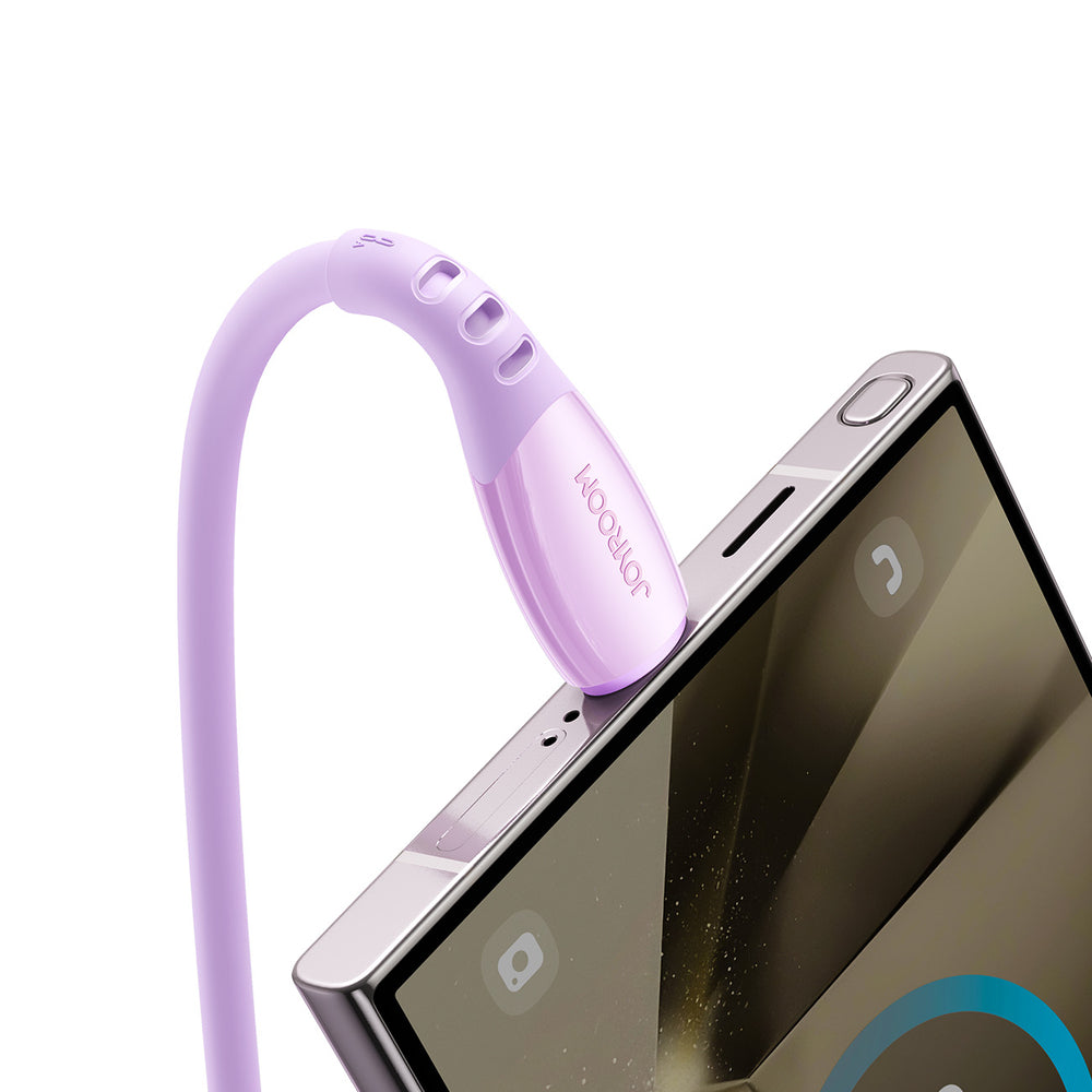 Joyroom S-A59 Vibrant Series 3A USB-A - USB-C Cable 1.2m - Purple_4