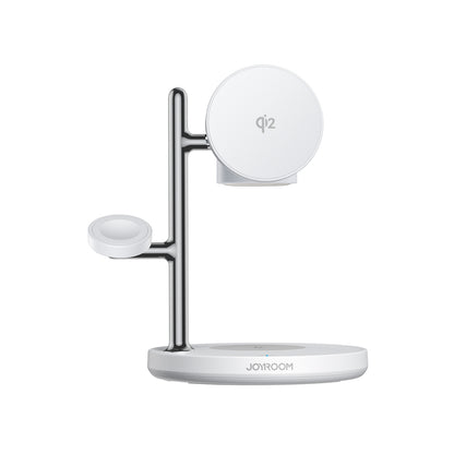 Joyroom JR-W23 Qi2 4-in-1 desktop charger with built-in inductive night light - white_0