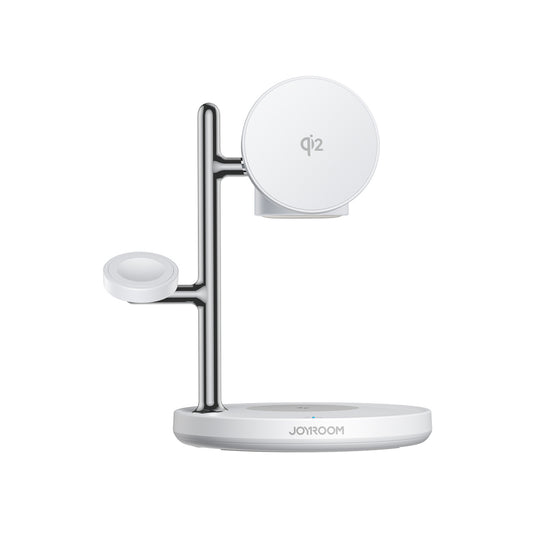 Joyroom JR-W23 Qi2 4-in-1 desktop charger with built-in inductive night light - white_0