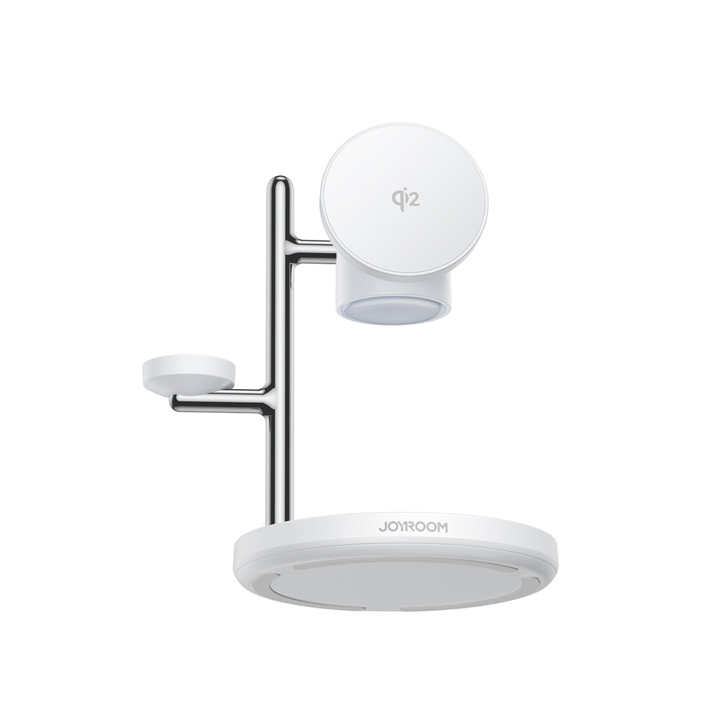 Joyroom JR-W23 Qi2 4-in-1 desktop charger with built-in inductive night light - white_3