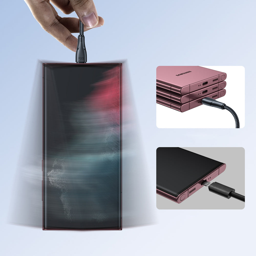 Joyroom S-A11 Surpass cable 60W USB-C - USB-C 0.25m - black_4