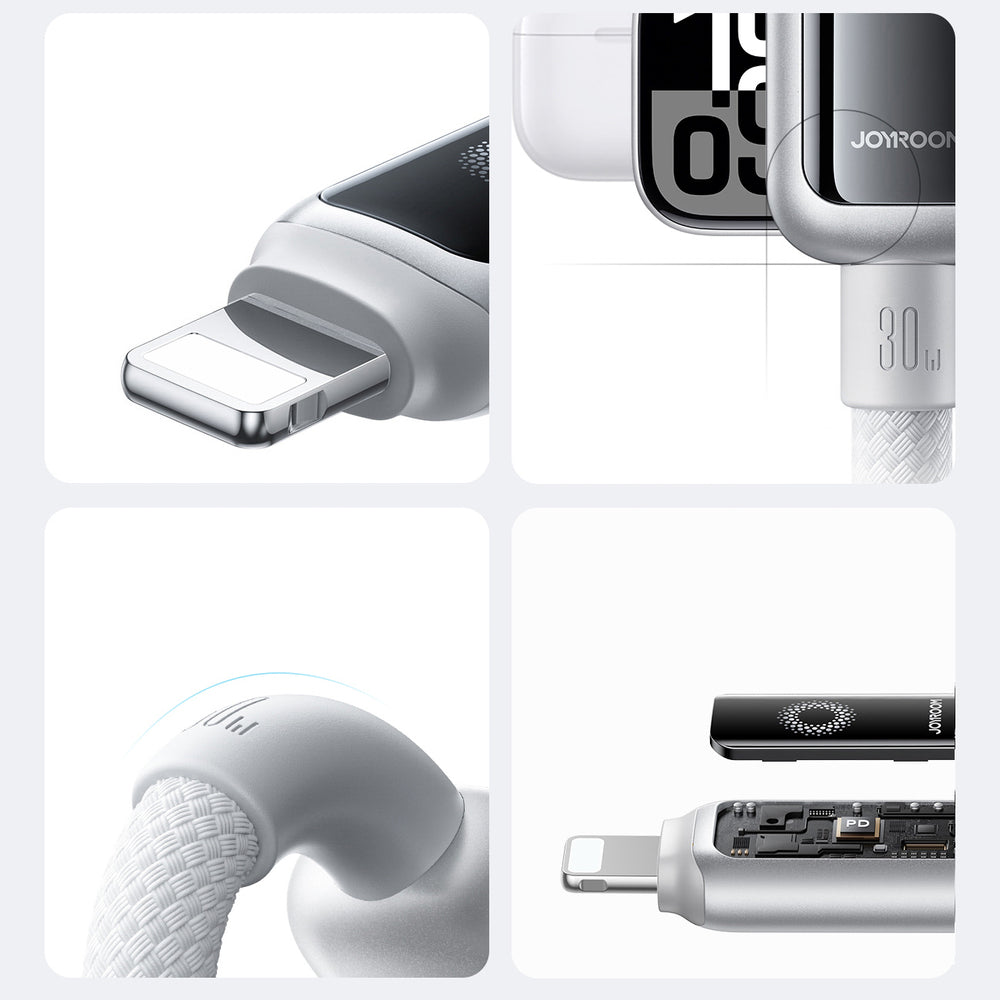 Kabel Joyroom S-A55 StarFlight 30W USB-C - Lightning 1,2m - biały_7