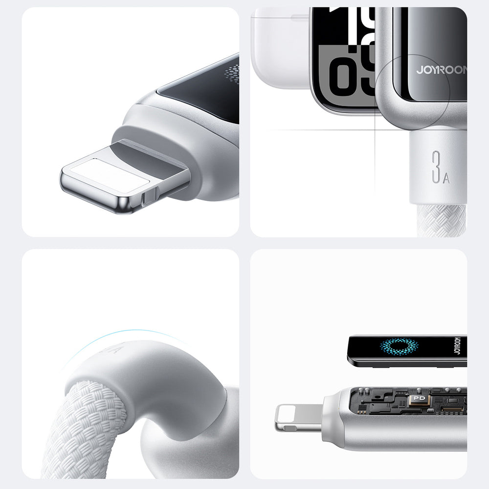 Kabel Joyroom S-A55 StarFlight 3A USB-A - Lightning 1,2m - biały_9