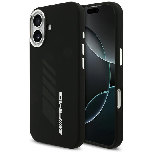 AMG Silicone Oversize Rhombs MagSafe Case for iPhone 17 - Black_0