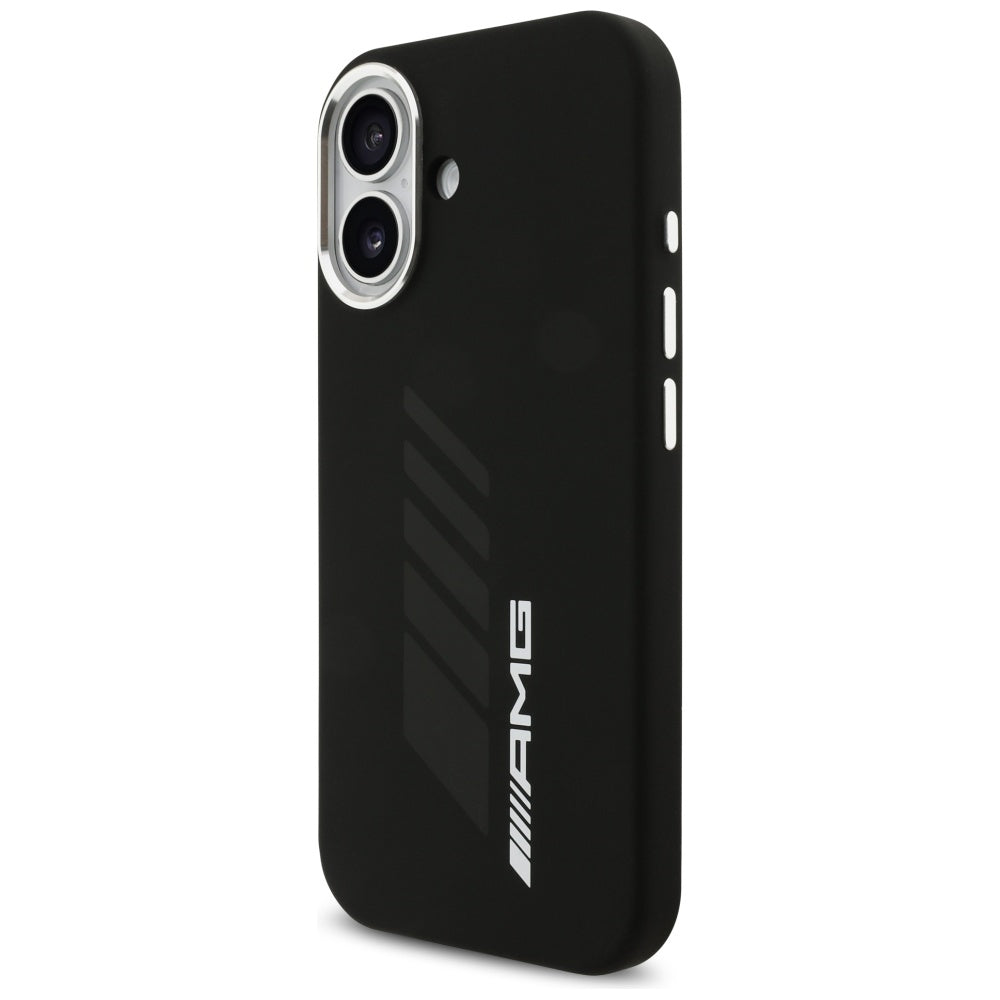AMG Silicone Oversize Rhombs MagSafe Case for iPhone 17 - Black_1