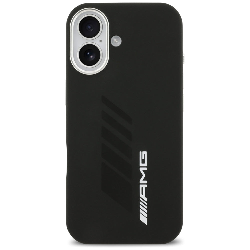 AMG Silicone Oversize Rhombs MagSafe Case for iPhone 17 - Black_2