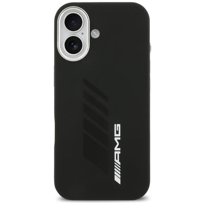 AMG Silicone Oversize Rhombs MagSafe Case for iPhone 17 - Black_2