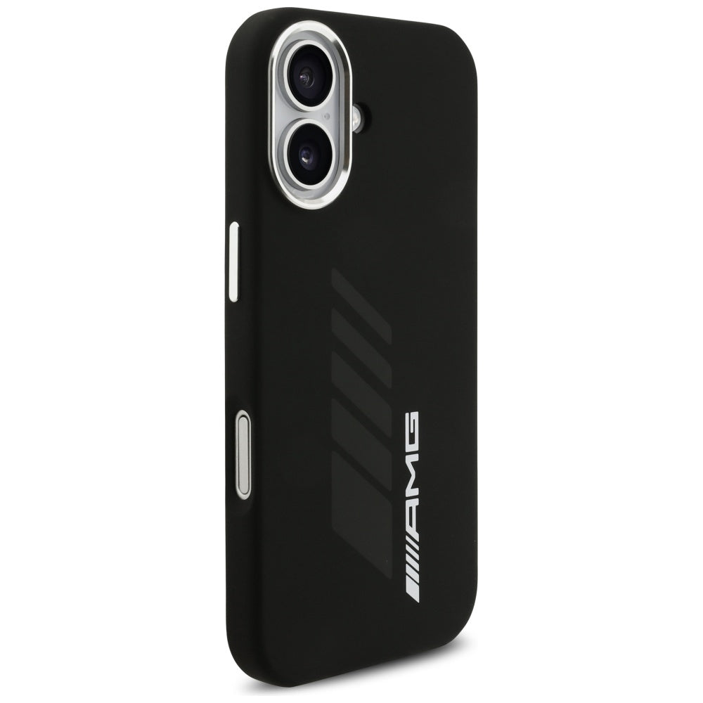 AMG Silicone Oversize Rhombs MagSafe Case for iPhone 17 - Black_3