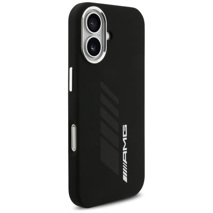 AMG Silicone Oversize Rhombs MagSafe Case for iPhone 17 - Black_3
