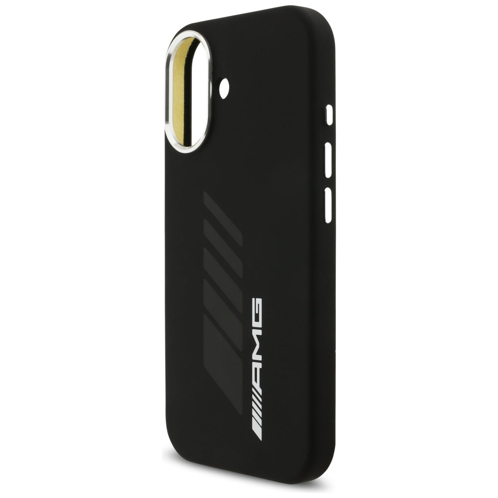 AMG Silicone Oversize Rhombs MagSafe Case for iPhone 17 - Black_5