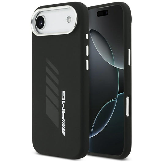 AMG Silicone Oversize Rhombs MagSafe Case for iPhone Air - Black_0
