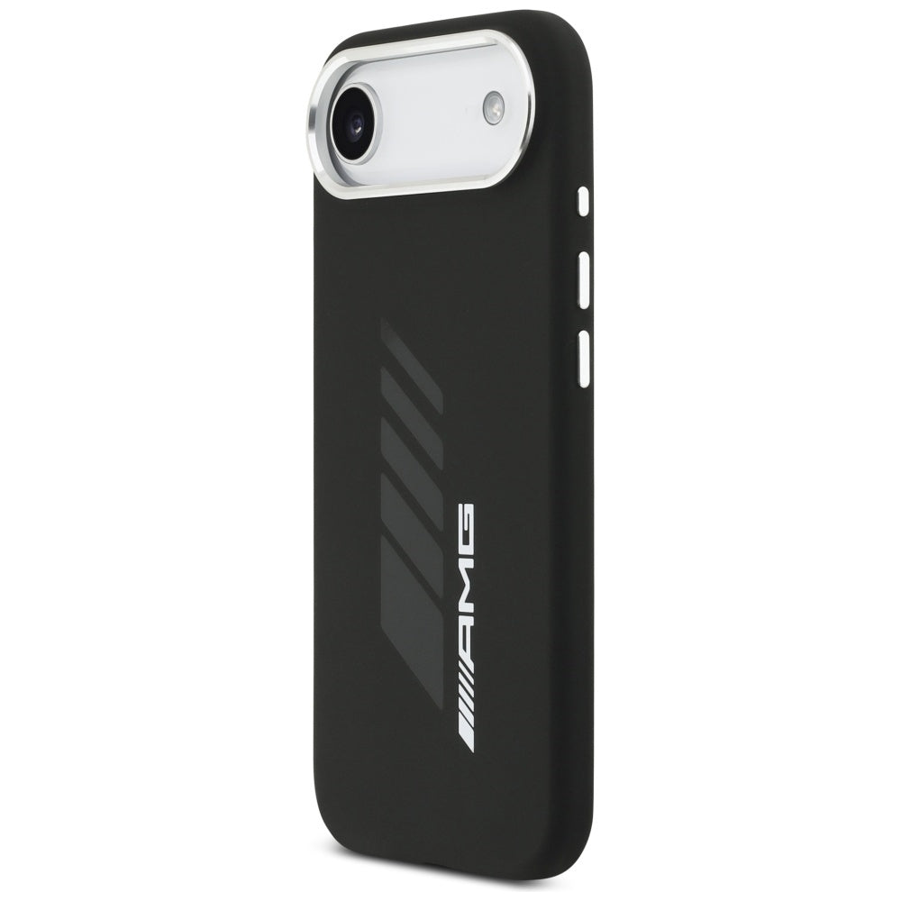 AMG Silicone Oversize Rhombs MagSafe Case for iPhone Air - Black_1