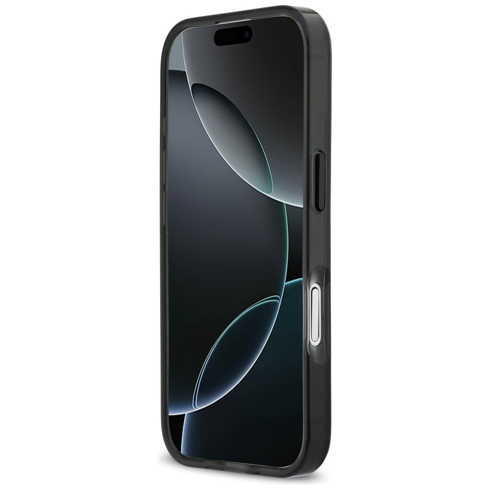 BMW M IML Metal Buttons Tricolor Lines MagSafe Case for iPhone 17 - Black_4