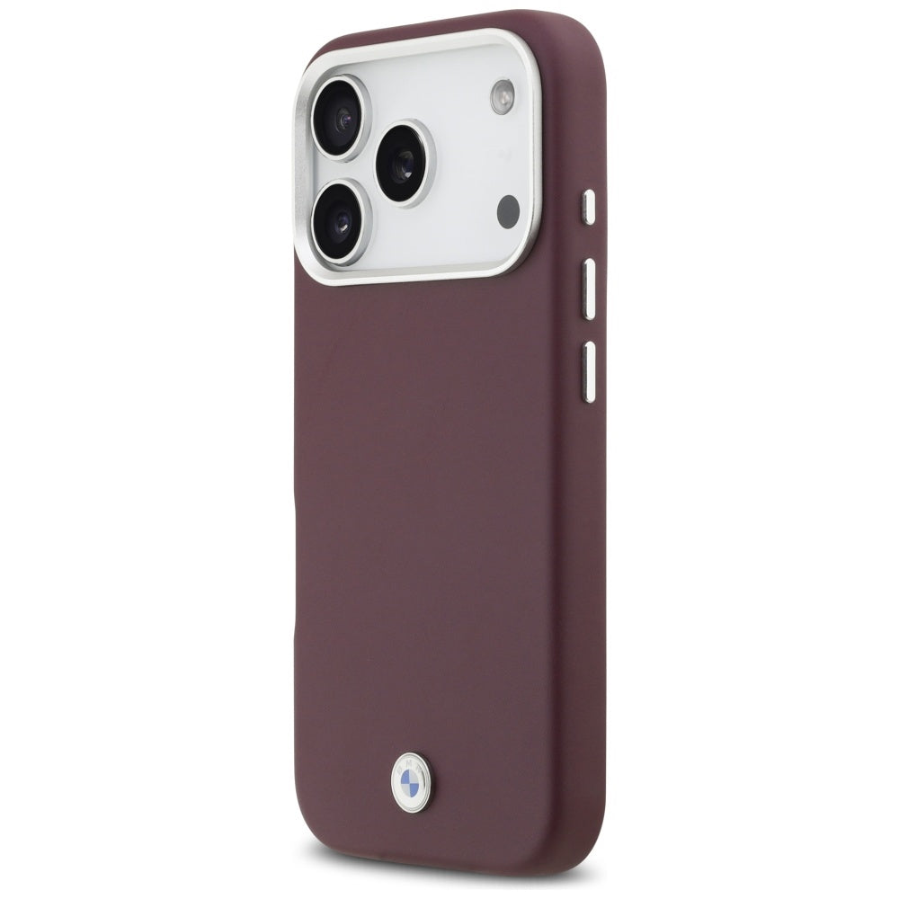 BMW Sign Full Wrapped Metal MagSafe Case for iPhone 17 Pro - Red_1