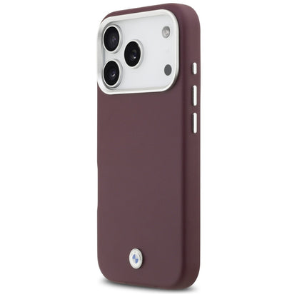 BMW Sign Full Wrapped Metal MagSafe Case for iPhone 17 Pro - Red_1