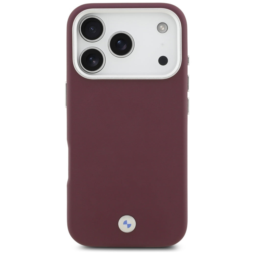 BMW Sign Full Wrapped Metal MagSafe Case for iPhone 17 Pro - Red_2