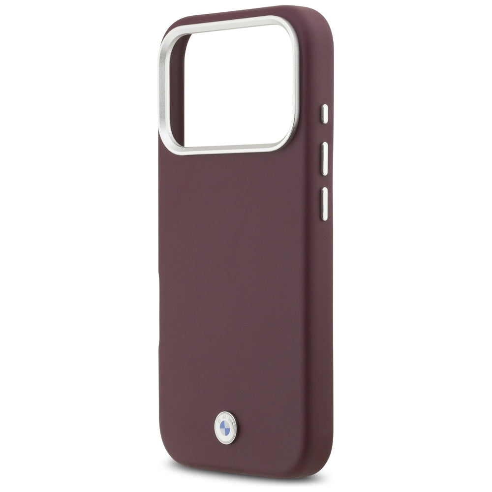 BMW Sign Full Wrapped Metal MagSafe Case for iPhone 17 Pro - Red_5