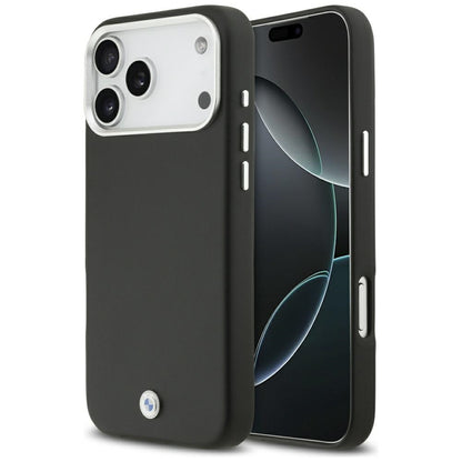 BMW Sign Full Wrapped Metal MagSafe Case for iPhone 17 Pro Max - Black_0