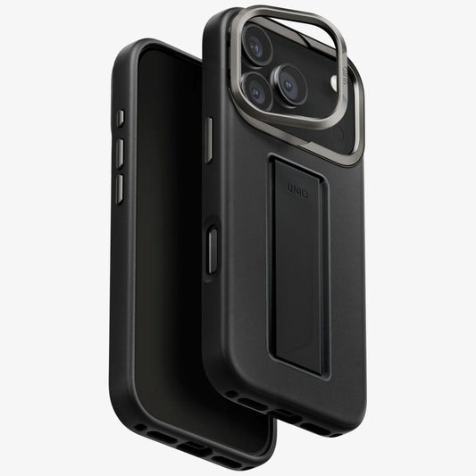 Uniq Heldro Pro Magclick Charging Case for iPhone 17 Pro - Black_0