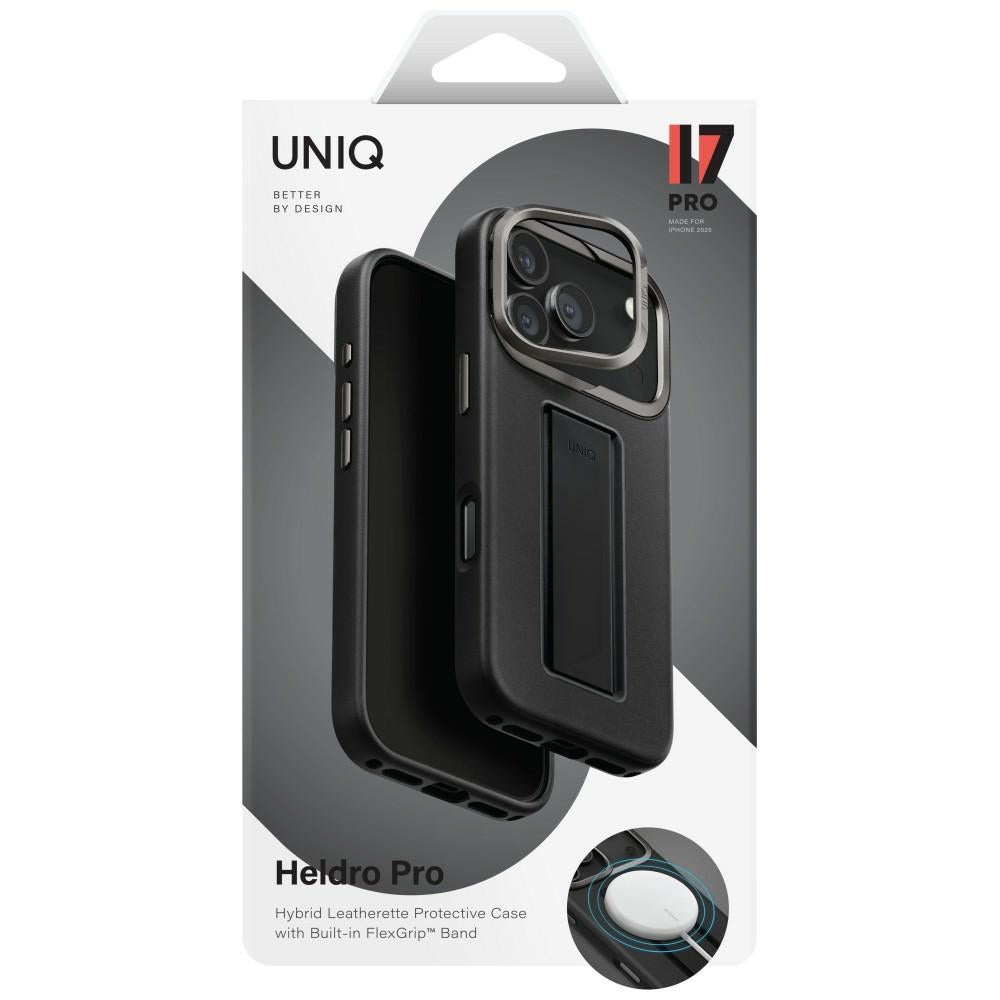 Uniq Heldro Pro Magclick Charging Case for iPhone 17 Pro - Black_5