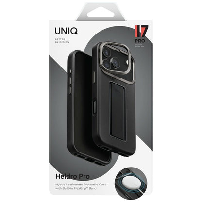 Uniq Heldro Pro Magclick Charging Case for iPhone 17 Pro - Black_5