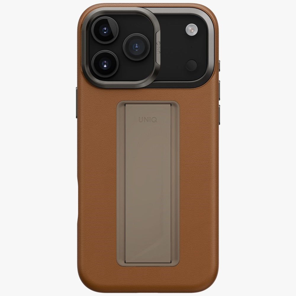 Uniq Heldro Pro Magclick Charging Case for iPhone 17 Pro Max - Brown_1
