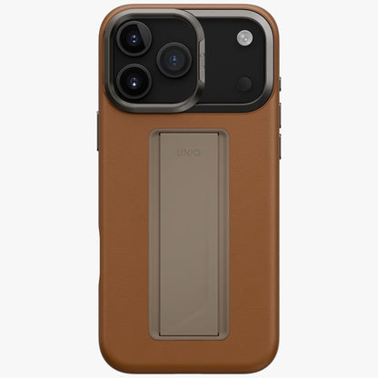 Uniq Heldro Pro Magclick Charging Case for iPhone 17 Pro Max - Brown_1