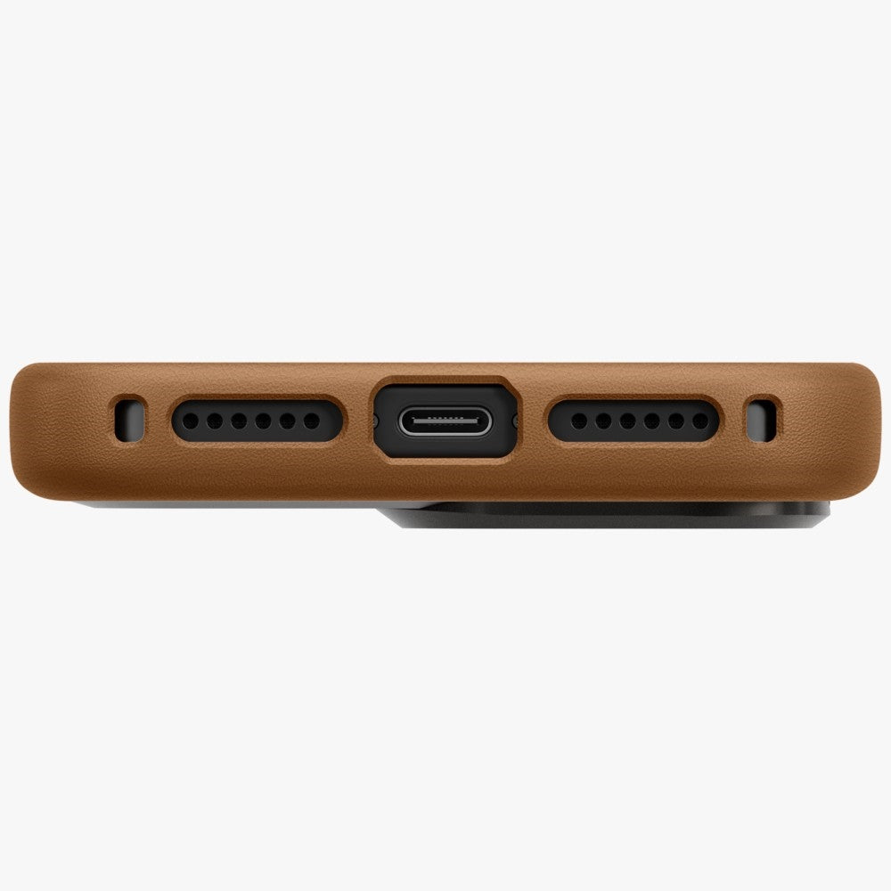 Uniq Heldro Pro Magclick Charging Case for iPhone 17 Pro Max - Brown_3