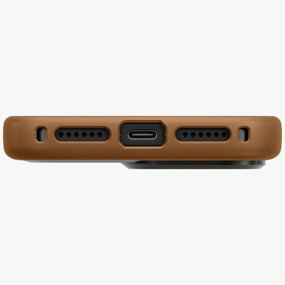 Uniq Heldro Pro Magclick Charging Case for iPhone 17 Pro Max - Brown_3