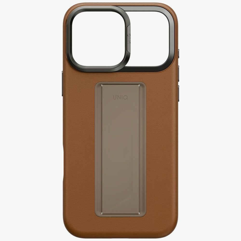 Uniq Heldro Pro Magclick Charging Case for iPhone 17 Pro Max - Brown_4