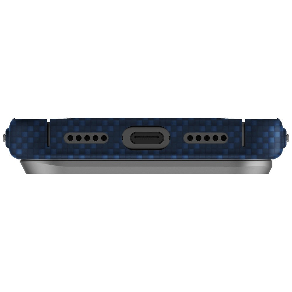 Uniq Keva EDGE Magclick Charging Case for iPhone 17 Pro - Blue_3